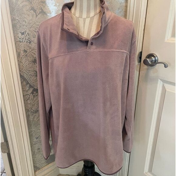 ATHLETIC Lavender Fleece Pullover! - Picture 1 of 11